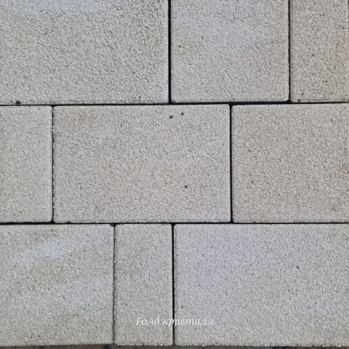 Плитка тротуарная ГОЛД КРИСТАЛЛ Premium Новый город