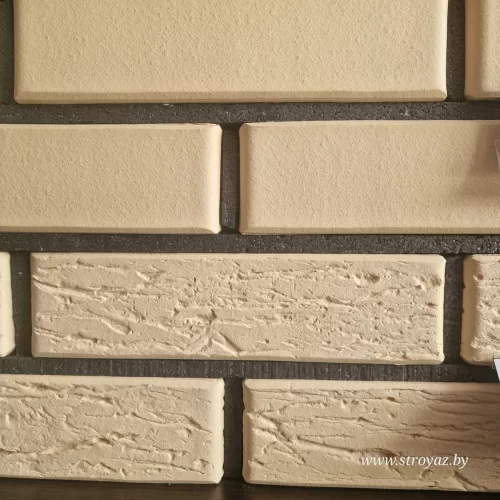 Бежевый кирпич керамический лицевой пустотелый,250х120х65, поверхность гладкая, ЛСР в Гродно