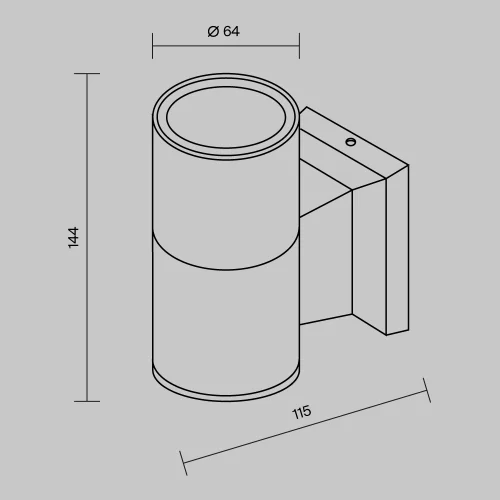 Купить Уличный настенный светильник Bowery O574WL-01W - фото: 5