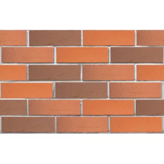 Клинкерный кирпич красный флэш РИЧМОНД, винтаж, серия Возрождение,  ЛСР