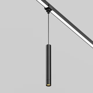 Уличный трековый подвесной светильник Focus Led Elasity IP 3000К 8Вт 38° черный O-TR01-1-P-8WB3K