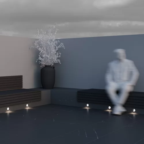 Купить Уличный встраиваемый светильник Biscotti O035-L3W3K - фото: 3