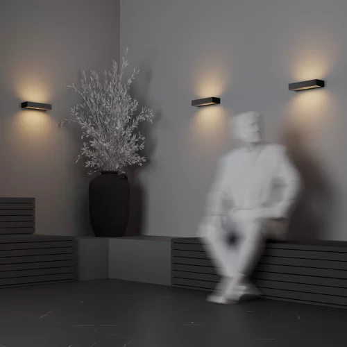 Купить Уличный настенный светильник Lot O428WL-L20GF3K - фото: 4