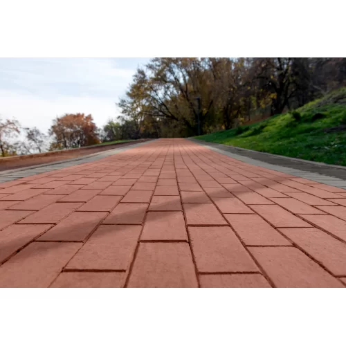 Купить ЭДИНБУРГ темно-красный, 200х100х50, клинкер тротуарный, ЛСР - фото: 2