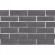 Облицовочный клинкерный кирпич Гётеборг графит 250x85x65, гладкий серия Обсидиан, ЛСР