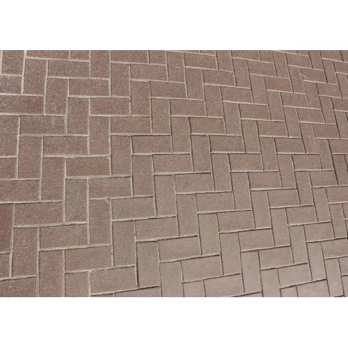 Клинкерная брусчатка МЮНХЕН ЛОНГ коричневый, 250х80х50, ЛСР