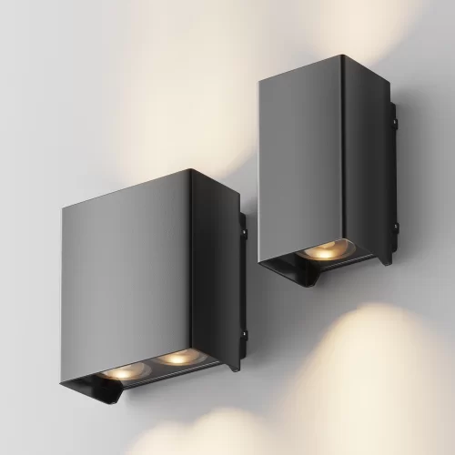 Купить Уличный настенный светильник Shell O570WL-L20B3K - фото: 2