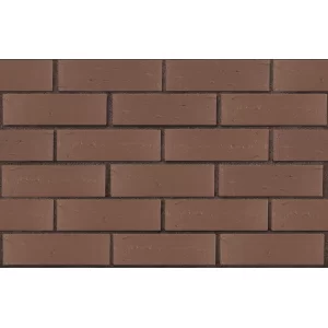 Кирпич керамический ТЁМНО-КОРИЧНЕВЫЙ, поверхность рустик, ЛСР
