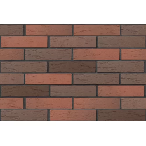 Кирпич керамический красный флэш, поверхность рустик, ЛСР