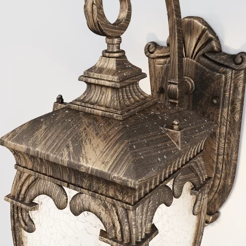 Купить Уличный настенный светильник  Fleur O414WL-01GB - фото: 3