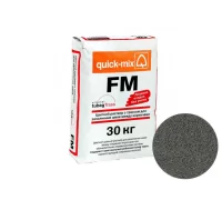 Цветная смесь (фуга) для заделки швов кирпича антрацитово-серый, FM-E Quickmix