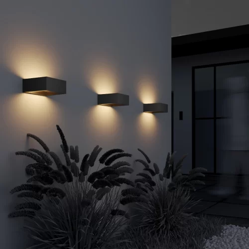 Купить Уличный настенный светильник Cont O464WL-L18GF3K - фото: 3