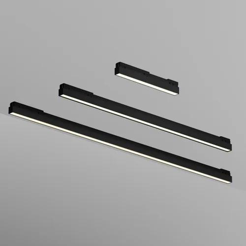 Уличный трековый светильник Basis Exility IP 3000К 12Вт 120° черный O-TR02-1-S-12WB3K — фото 3, Светильники для уличной трековой системы освещения Exility IP, Maytoni