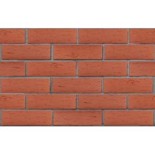 Клинкерный кирпич красный ЛОНДОН, береста, серия Классика, ЛСР