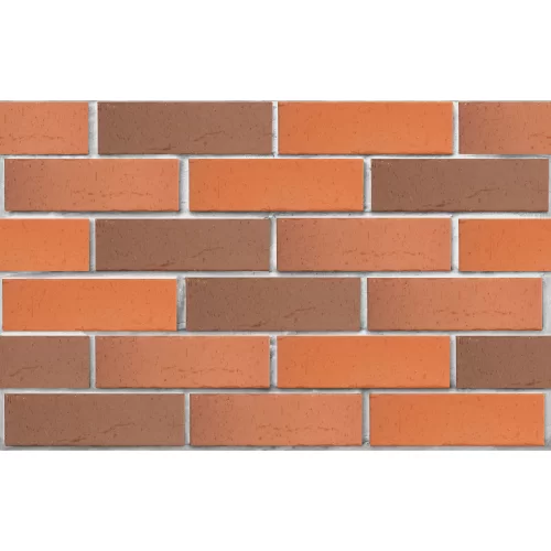 Облицовочный клинкерный кирпич красный флэш Ричмонд серия Возрождение ЛСР