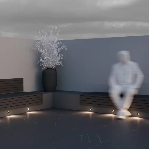 Купить Уличный встраиваемый светильник Limo O037-L3B3K - фото: 4