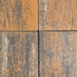 Плитка тротуарная АЛЬПИН в форме Квадрат 300х300х60, Натур