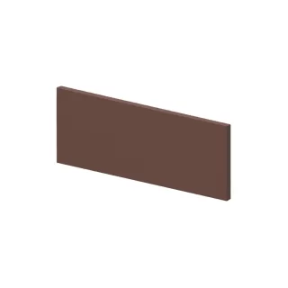 Подступень клинкерная коричневая, 150х245х12, KingKlinker
