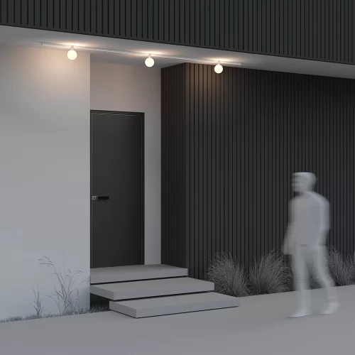 Купить Уличный трековый светильник Luna Elasity IP 3000K 9Вт 180° белый O-TR01-1-S-9WW3K - фото: 4