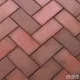 Брусчатка клинкерная тротуарная красный флэш НОТТИНГЕМ, 200х100х50, ЛСР